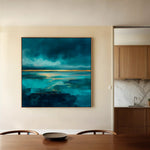Abstract 1262 Canvas Art 60 x 60 cm / Stretched on hidden frame