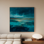 Abstract 1262 Canvas Art 60 x 60 cm / Stretched on hidden frame