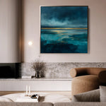 Abstract 1262 Canvas Art 60 x 60 cm / Stretched on hidden frame