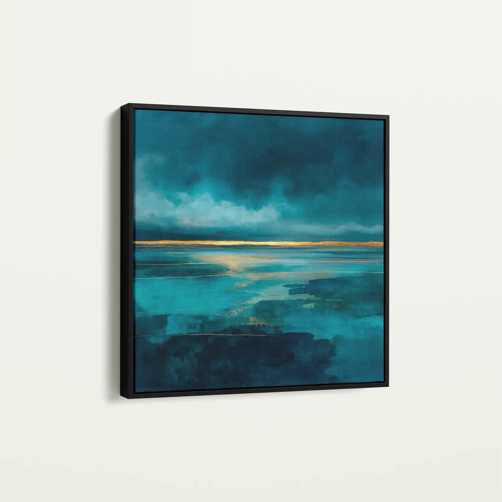 Abstract 1262 Canvas Art 60 x 60 cm / Stretched on hidden frame