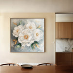 Floral Canvas Wall Art WAD1262-F 80 x 80 cm / Stretched on hidden frame