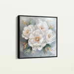 Floral Canvas Wall Art WAD1262-F 80 x 80 cm / Stretched on hidden frame