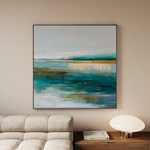 Abstract 1263 Canvas Art 60 x 60 cm / Stretched on hidden frame
