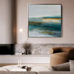 Abstract 1263 Canvas Art 60 x 60 cm / Stretched on hidden frame