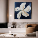 Floral Canvas Wall Art WAD1263-F 80 x 80 cm / Stretched on hidden frame