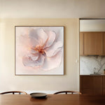 Floral Canvas Wall Art WAD1264-F 80 x 80 cm / Stretched on hidden frame