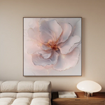 Floral Canvas Wall Art WAD1264-F 80 x 80 cm / Stretched on hidden frame