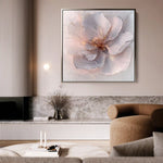 Floral Canvas Wall Art WAD1264-F 80 x 80 cm / Stretched on hidden frame