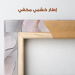 Floral Canvas Wall Art WAD1264-F 80 x 80 cm / Stretched on hidden frame