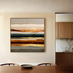Abstract 1265 Canvas Art 60 x 60 cm / Stretched on hidden frame