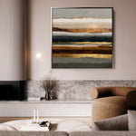 Abstract 1265 Canvas Art 60 x 60 cm / Stretched on hidden frame