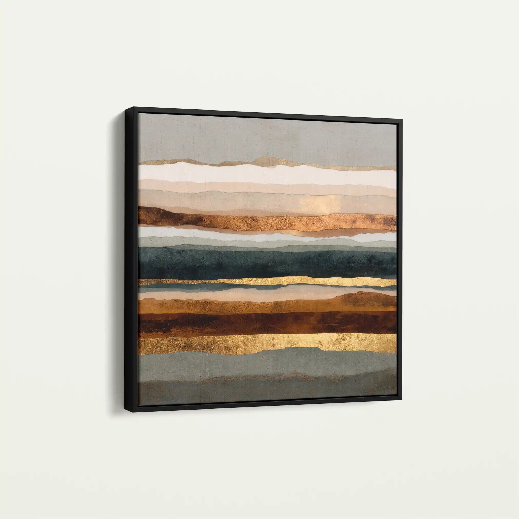 Abstract 1265 Canvas Art 60 x 60 cm / Stretched on hidden frame