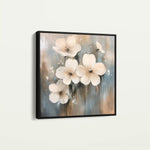 Floral Canvas Wall Art WAD1265-F 80 x 80 cm / Stretched on hidden frame