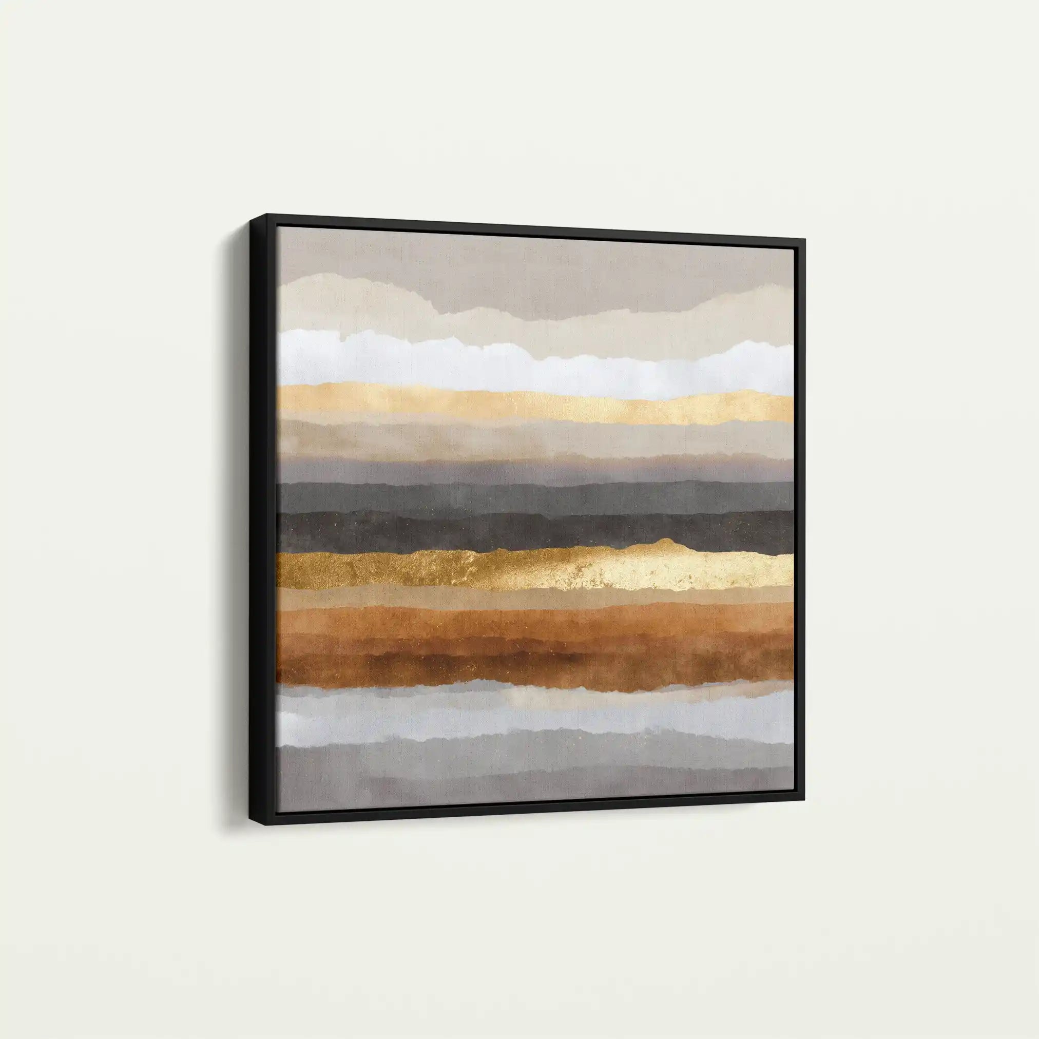 Abstract 1266 Canvas Art 60 x 60 cm / Stretched on hidden frame