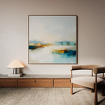 Abstract 1267 Canvas Art 60 x 60 cm / Stretched on hidden frame