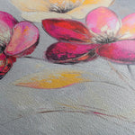 Floral Canvas Wall Art WAD1267-F 80 x 80 cm / Stretched on hidden frame