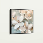 Floral Canvas Wall Art WAD1268-F 80 x 80 cm / Stretched on hidden frame