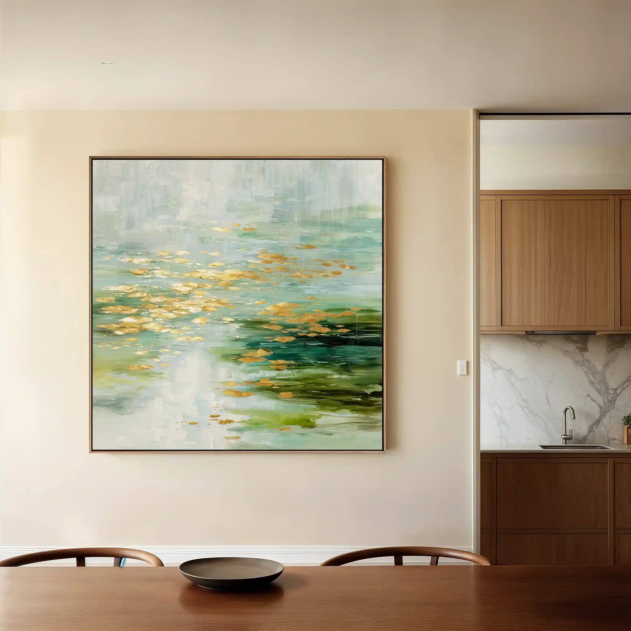 Abstract 1269 Canvas Art 60 x 60 cm / Stretched on hidden frame