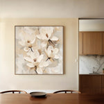 Floral Canvas Wall Art WAD1269-F 80 x 80 cm / Stretched on hidden frame