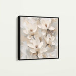 Floral Canvas Wall Art WAD1269-F 80 x 80 cm / Stretched on hidden frame