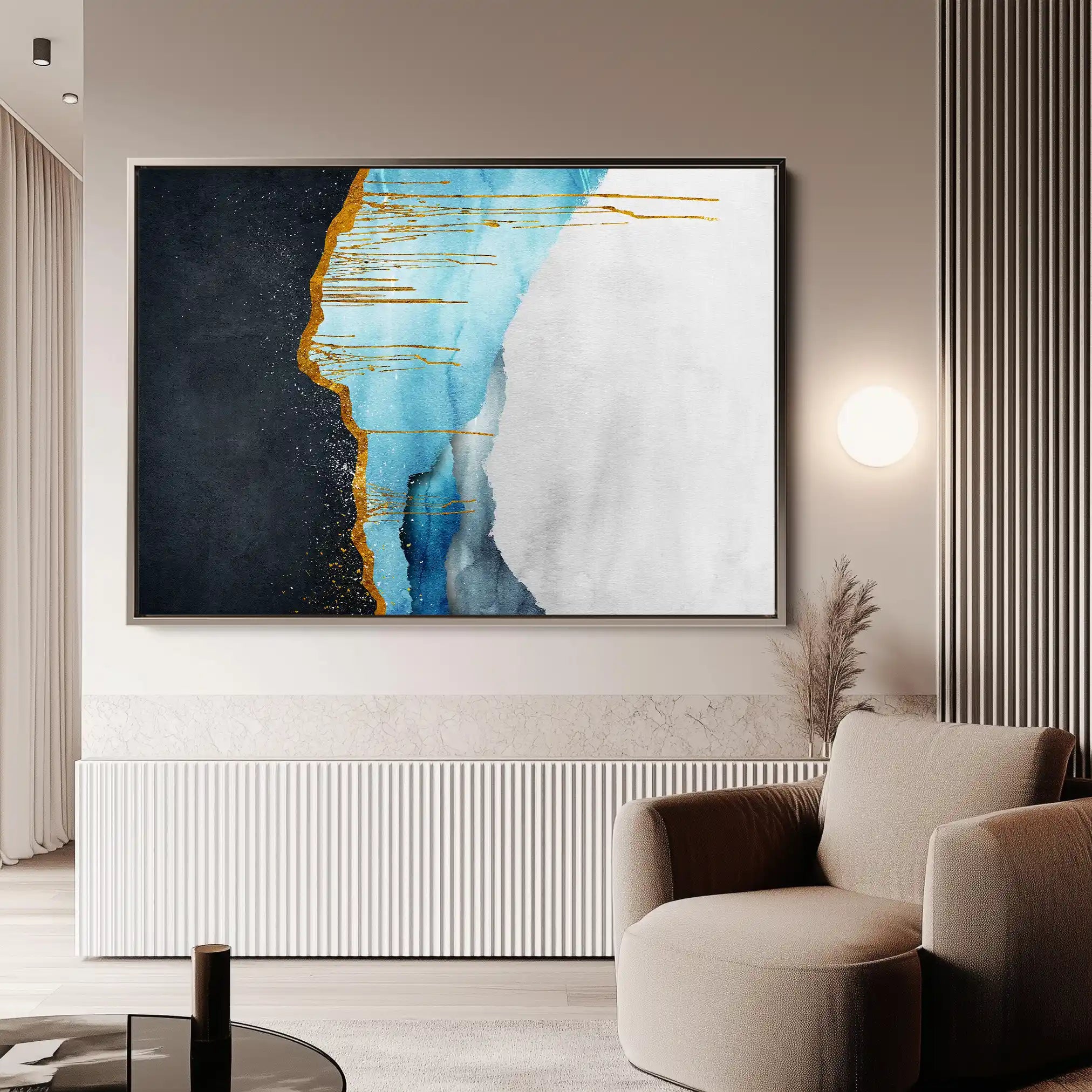 Abstract 127 Canvas Art 60 x 40 cm / Stretched on hidden frame