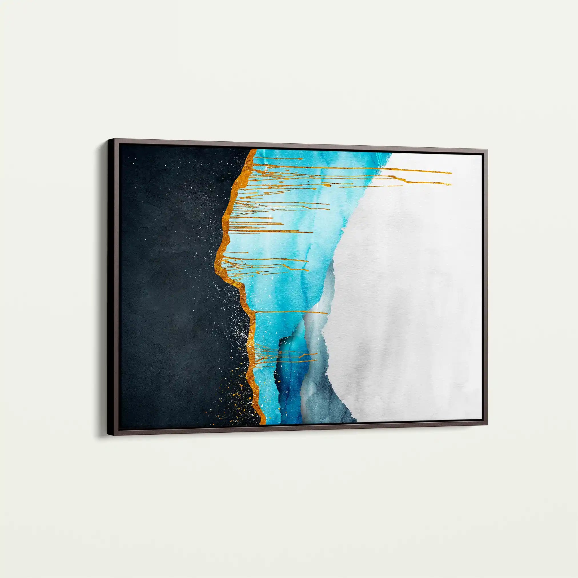 Abstract 127 Canvas Art 60 x 40 cm / Stretched on hidden frame