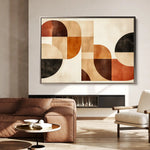 Boho 127 Canvas Art 90 x 60 cm / Stretched on hidden frame