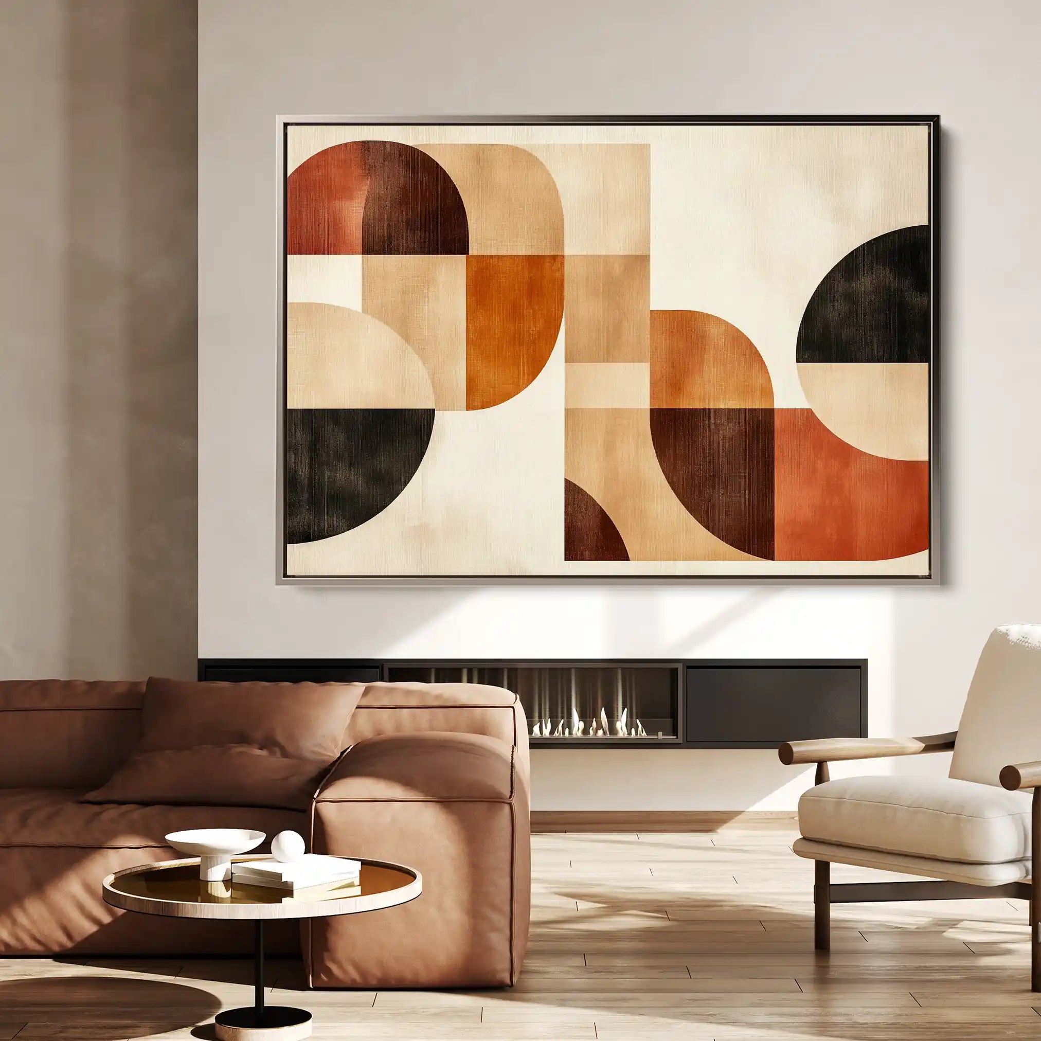 Boho 127 Canvas Art 90 x 60 cm / Stretched on hidden frame