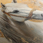 Horses 127 Canvas Art 90 x 60 cm / Stretched on hidden frame