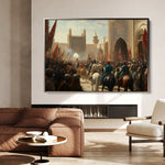 Orientalist 127 Canvas Art 90 x 60 cm / Stretched on hidden frame