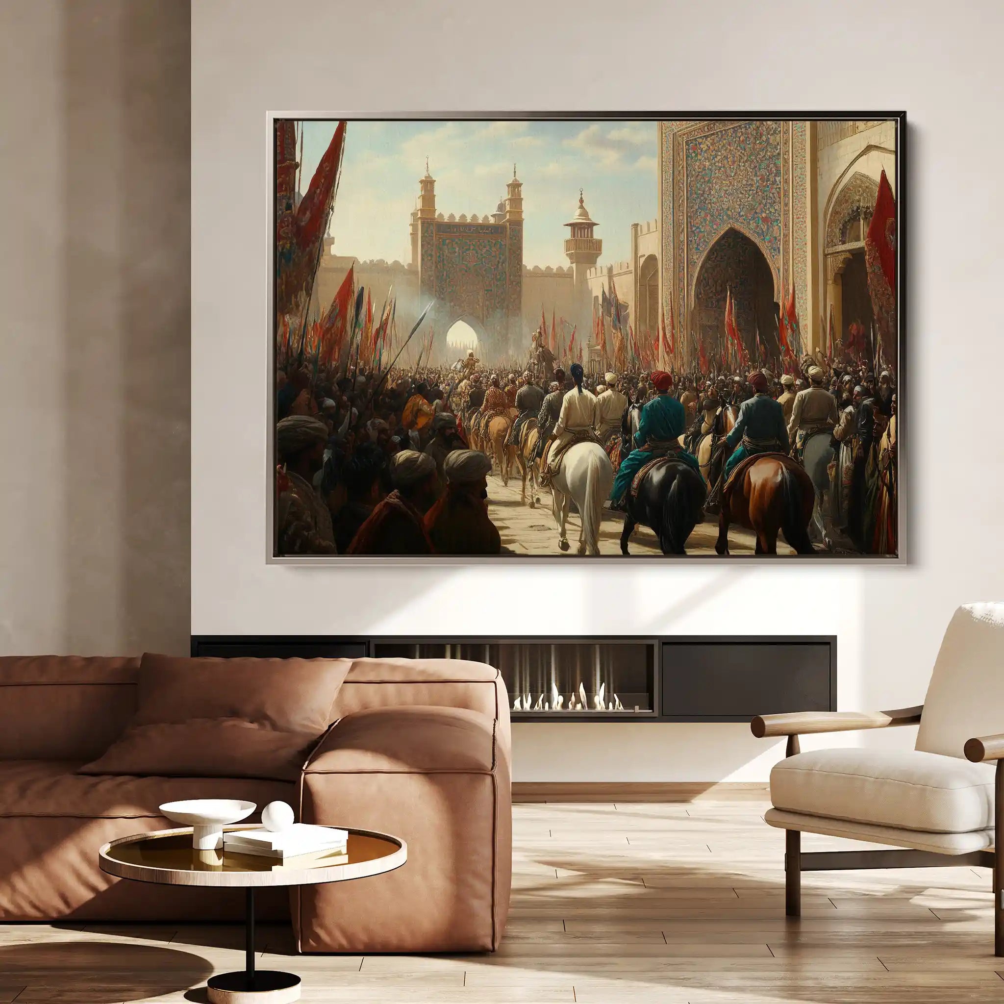 Orientalist 127 Canvas Art 90 x 60 cm / Stretched on hidden frame