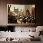 Orientalist 127 Canvas Art 90 x 60 cm / Stretched on hidden frame