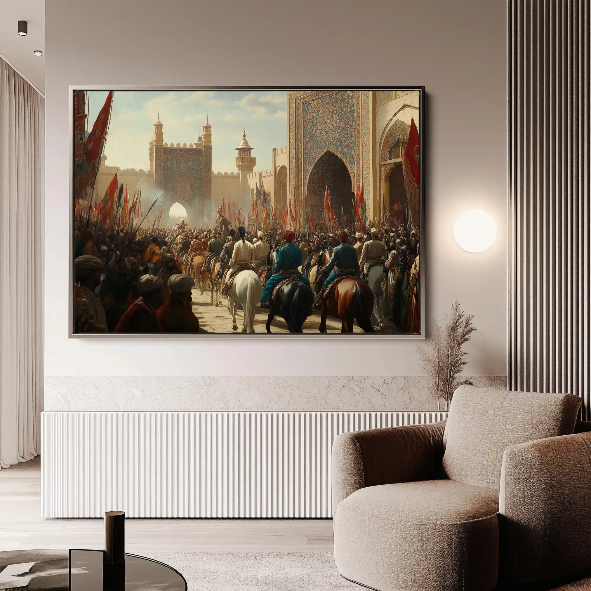 Orientalist 127 Canvas Art 90 x 60 cm / Stretched on hidden frame