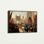 Orientalist 127 Canvas Art 90 x 60 cm / Stretched on hidden frame