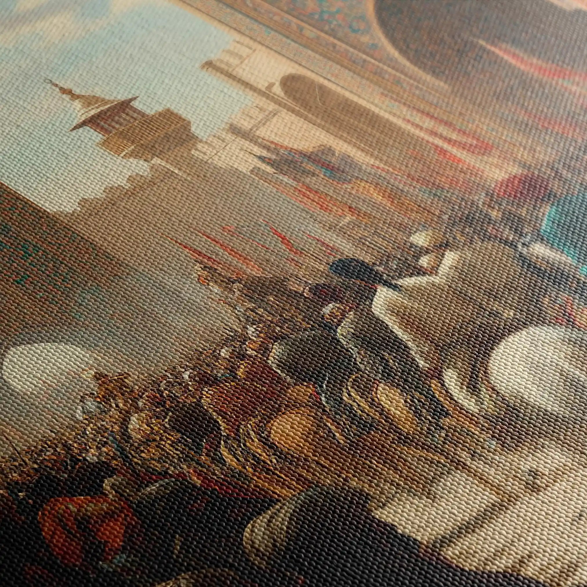 Orientalist 127 Canvas Art 90 x 60 cm / Stretched on hidden frame