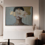 Portrait 127 Canvas Art 90 x 60 cm / Stretched on hidden frame