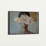 Portrait 127 Canvas Art 90 x 60 cm / Stretched on hidden frame