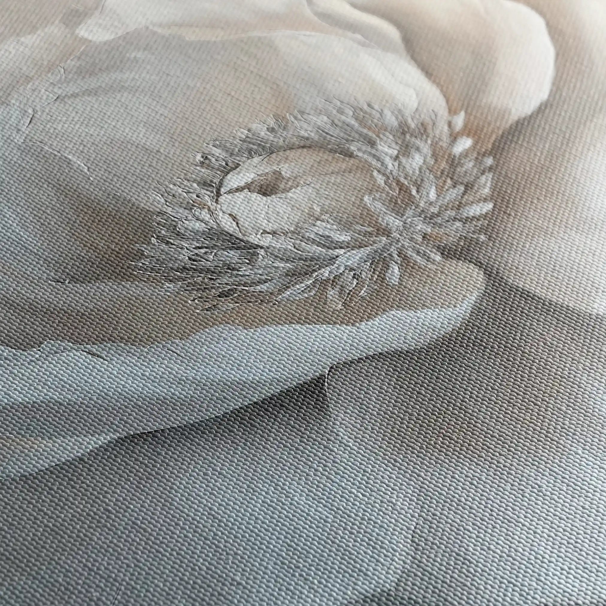 Floral Canvas Wall Art WAD1271-F 80 x 80 cm / Stretched on hidden frame