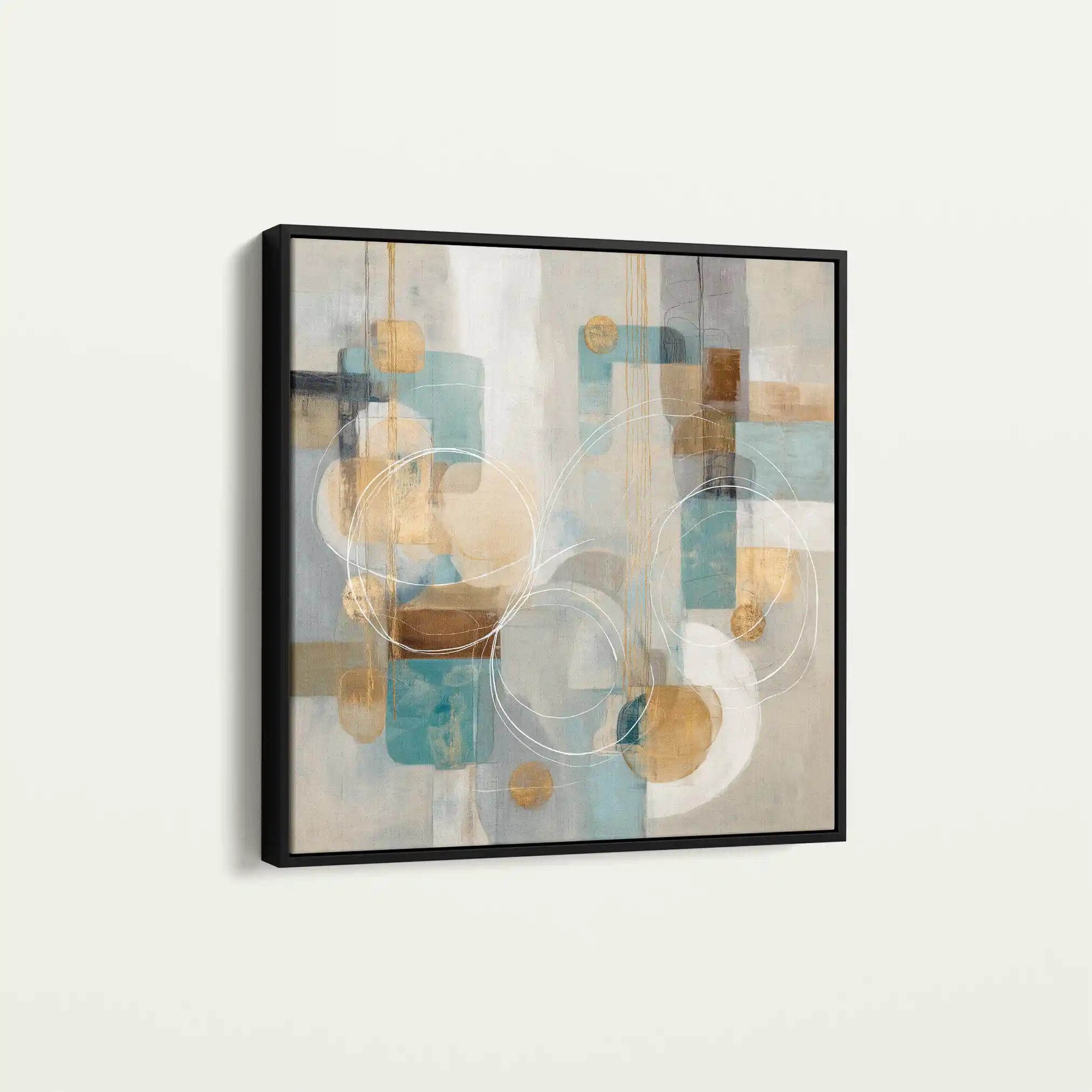 Abstract 1272 Canvas Art 60 x 60 cm / Stretched on hidden frame