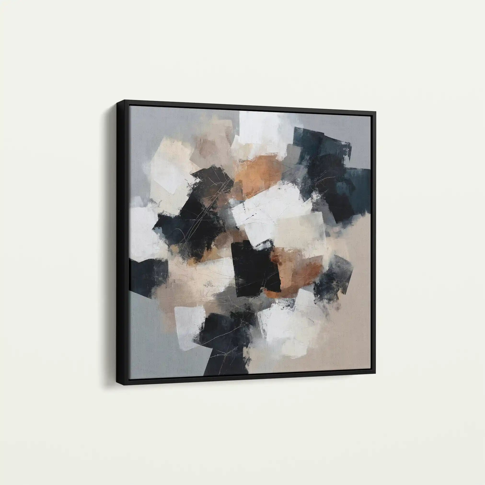 Abstract 1273 Canvas Art 60 x 60 cm / Stretched on hidden frame