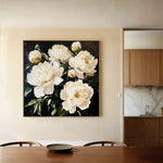 Floral Canvas Wall Art WAD1273-F 80 x 80 cm / Stretched on hidden frame