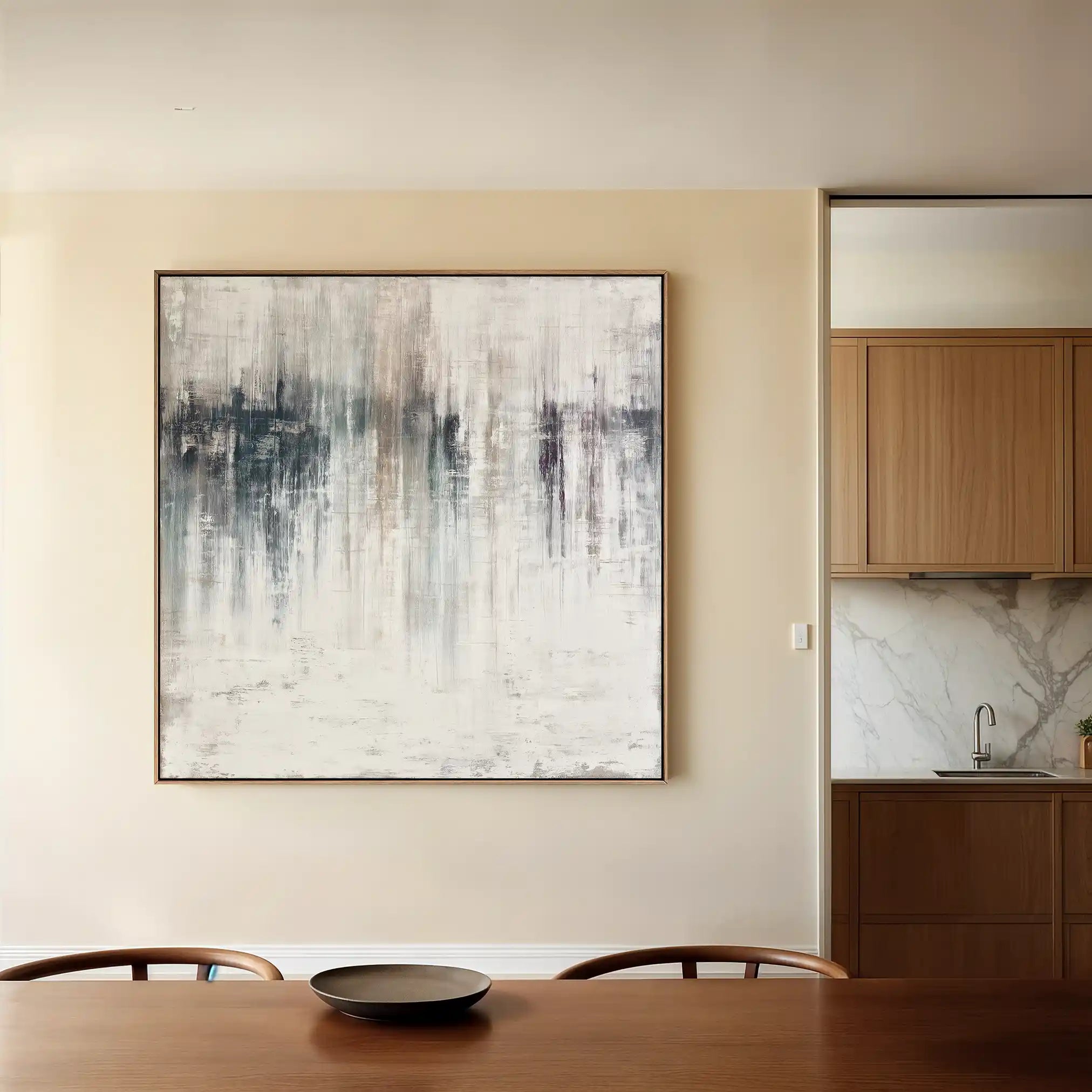 Abstract 1275 Canvas Art 60 x 60 cm / Stretched on hidden frame