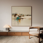 Abstract 1276 Canvas Art 60 x 60 cm / Stretched on hidden frame