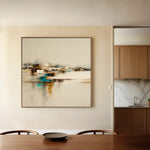 Abstract 1276 Canvas Art 60 x 60 cm / Stretched on hidden frame
