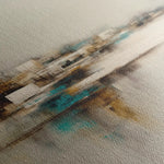 Abstract 1276 Canvas Art 60 x 60 cm / Stretched on hidden frame