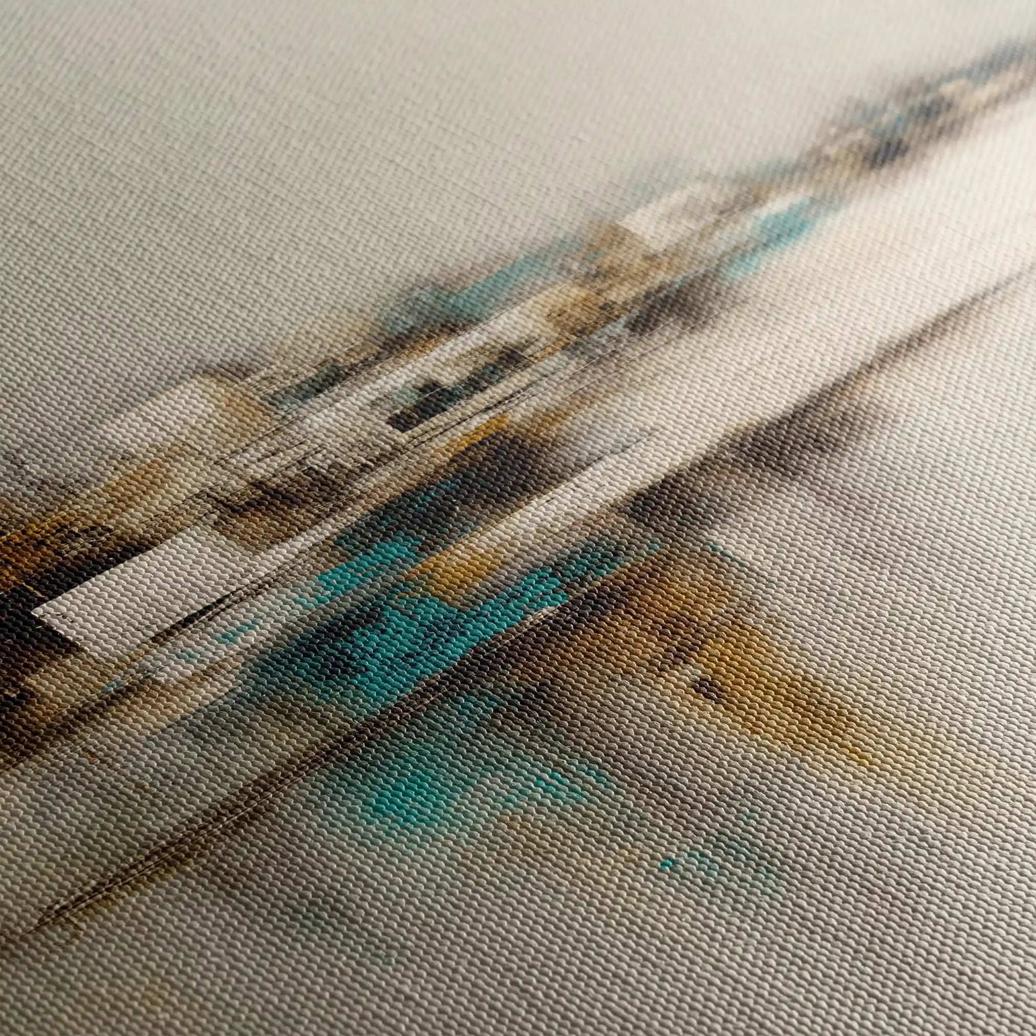 Abstract 1276 Canvas Art 60 x 60 cm / Stretched on hidden frame