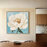 Floral Canvas Wall Art WAD1277-F 80 x 80 cm / Stretched on hidden frame