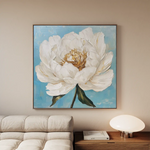 Floral Canvas Wall Art WAD1277-F 80 x 80 cm / Stretched on hidden frame