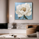 Floral Canvas Wall Art WAD1277-F 80 x 80 cm / Stretched on hidden frame