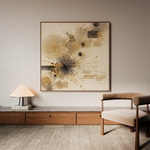 Abstract 1278 Canvas Art 60 x 60 cm / Stretched on hidden frame